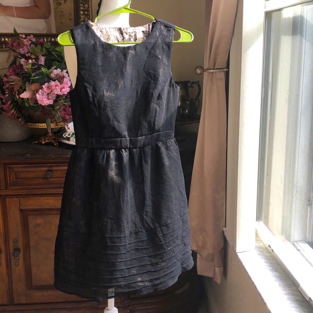 Black Gold Party Dress | Forever 21 | Size Small